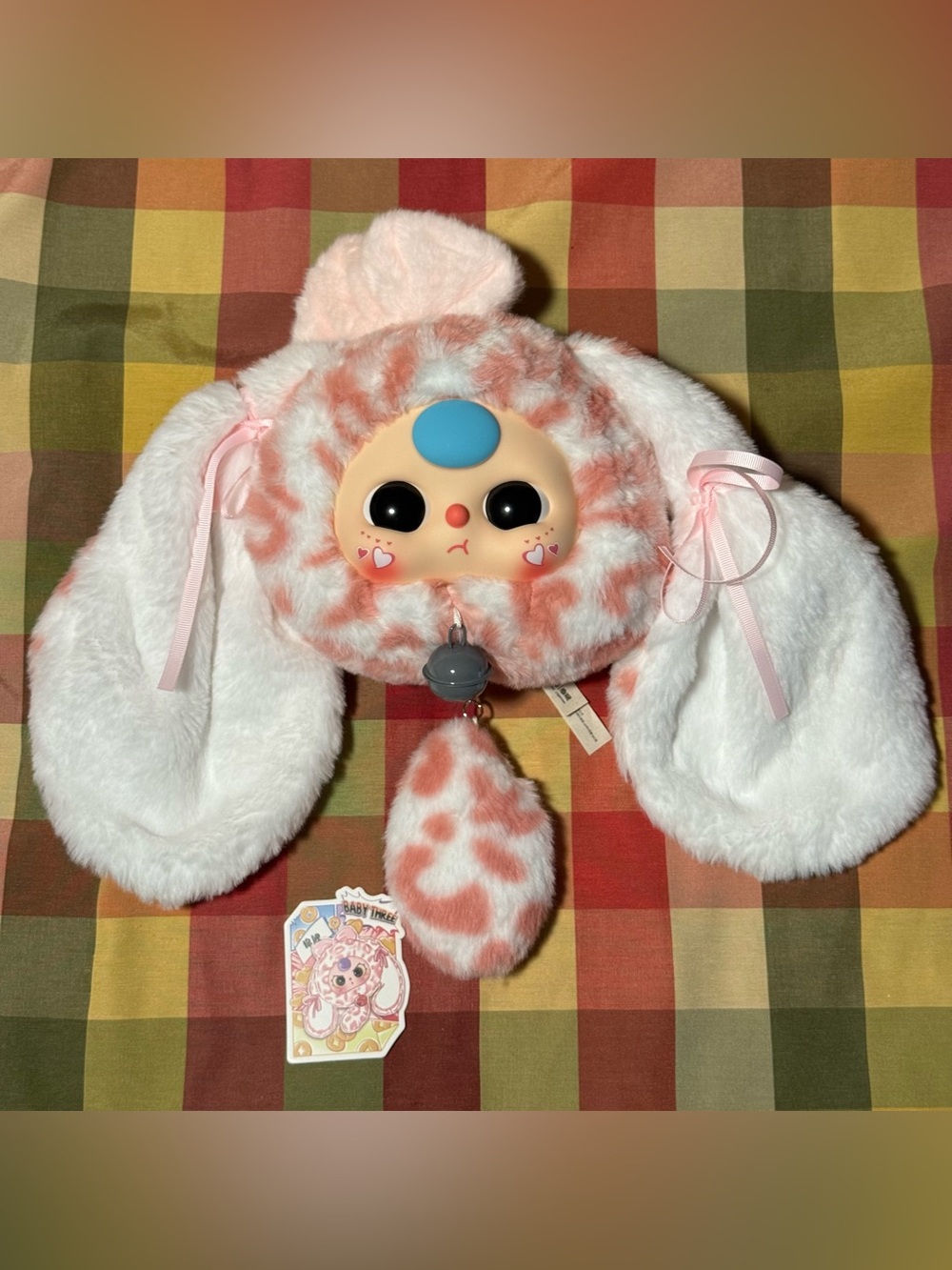 Baby Three 400% Lucky Rabbit Confirmed Pink Rabbit (No Box) - Picture 2 of 5